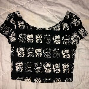 Kitty crop top